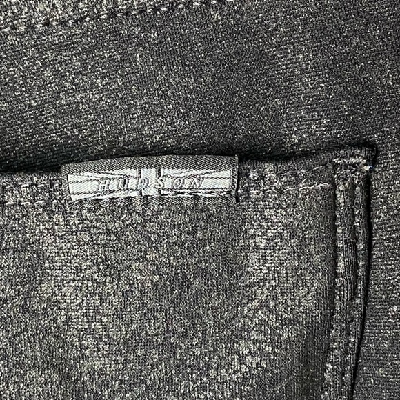 Anthropology Hudson Jeans Womens Size 29 Black Barbara Midrise Rise Skinny Ankle - Picture 8 of 12